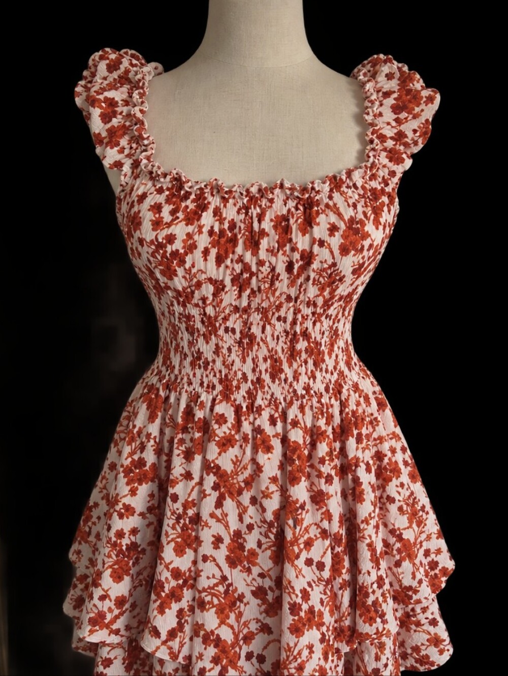 Forever 21 Red Floral Romper❤️
